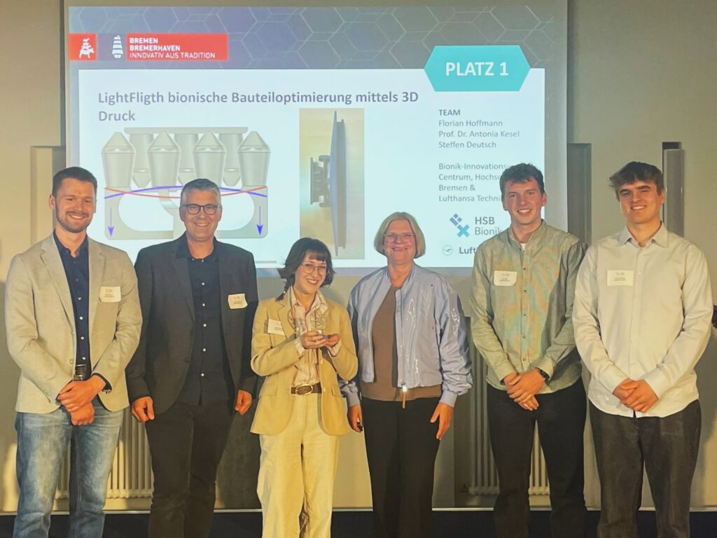 Preisträger:innen des Bre3DAwards.